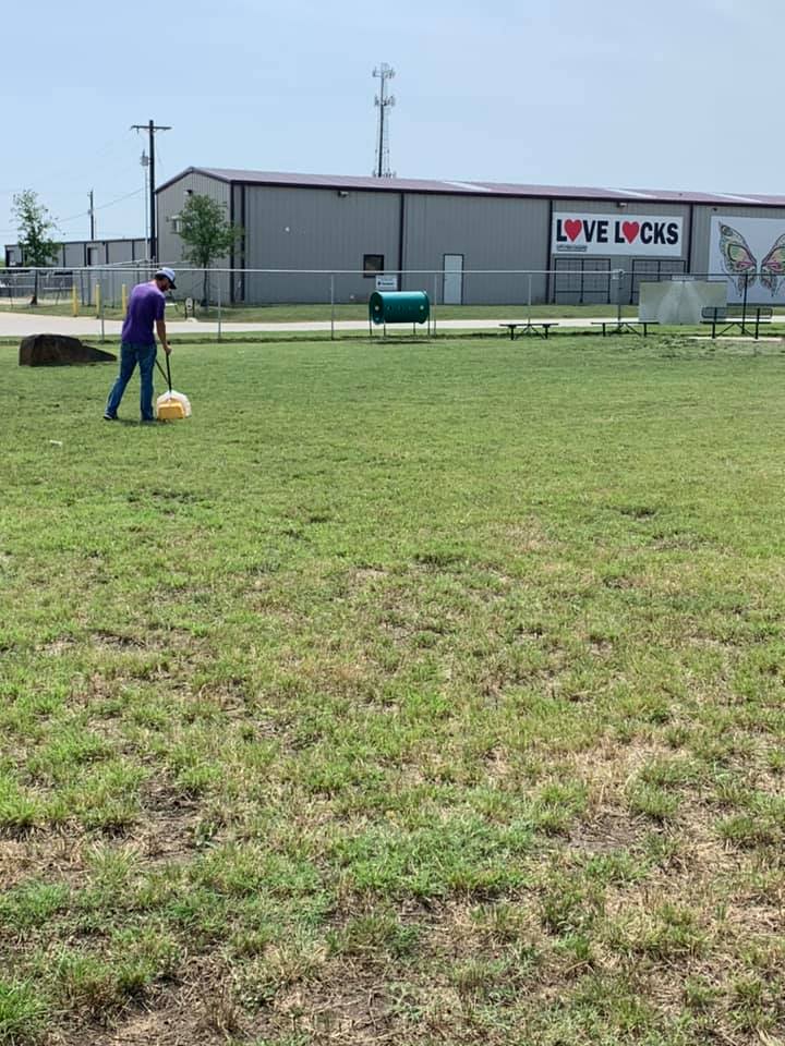 dog park pet waste removal